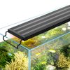 VEVOR Aquarium Light, 10W Full Spectrum Fish Tank Light with 5 Levels Adjustable Brightness, Adjustable Timer and Power-Off Memory