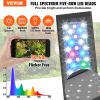VEVOR Aquarium Light, 36W Full Spectrum Fish Tank Light with 24/7 Natural Mode, Adjustable Timer & 5-Level Brightness